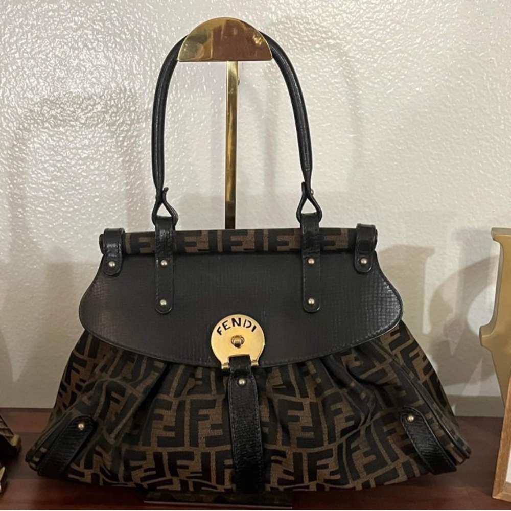FENDI ZUCCA  hobo vintage bag 
no offers will be accepted - go away price